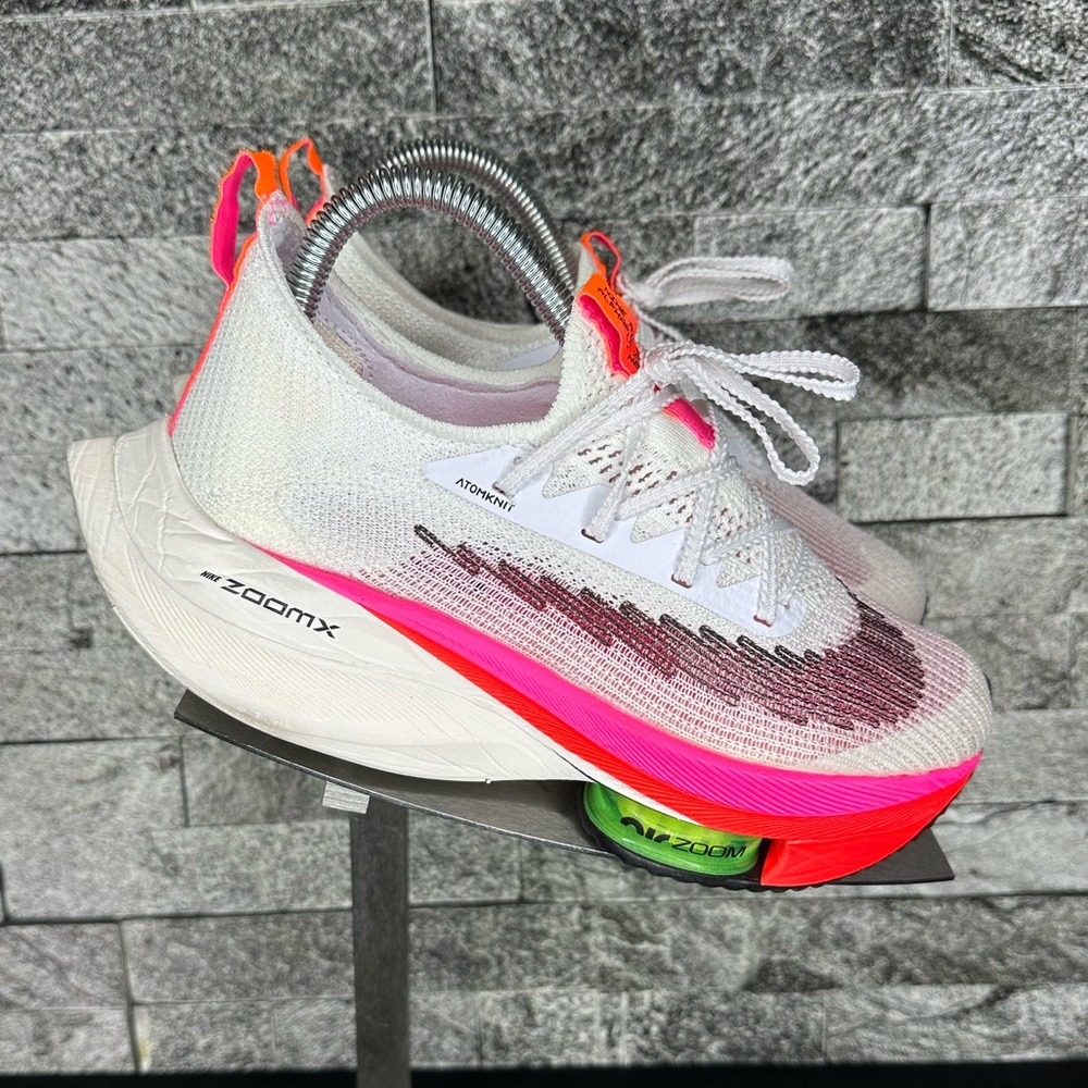 Nike Air Zoom Alphafly Next% Flyknit White/Pink - W6.5
